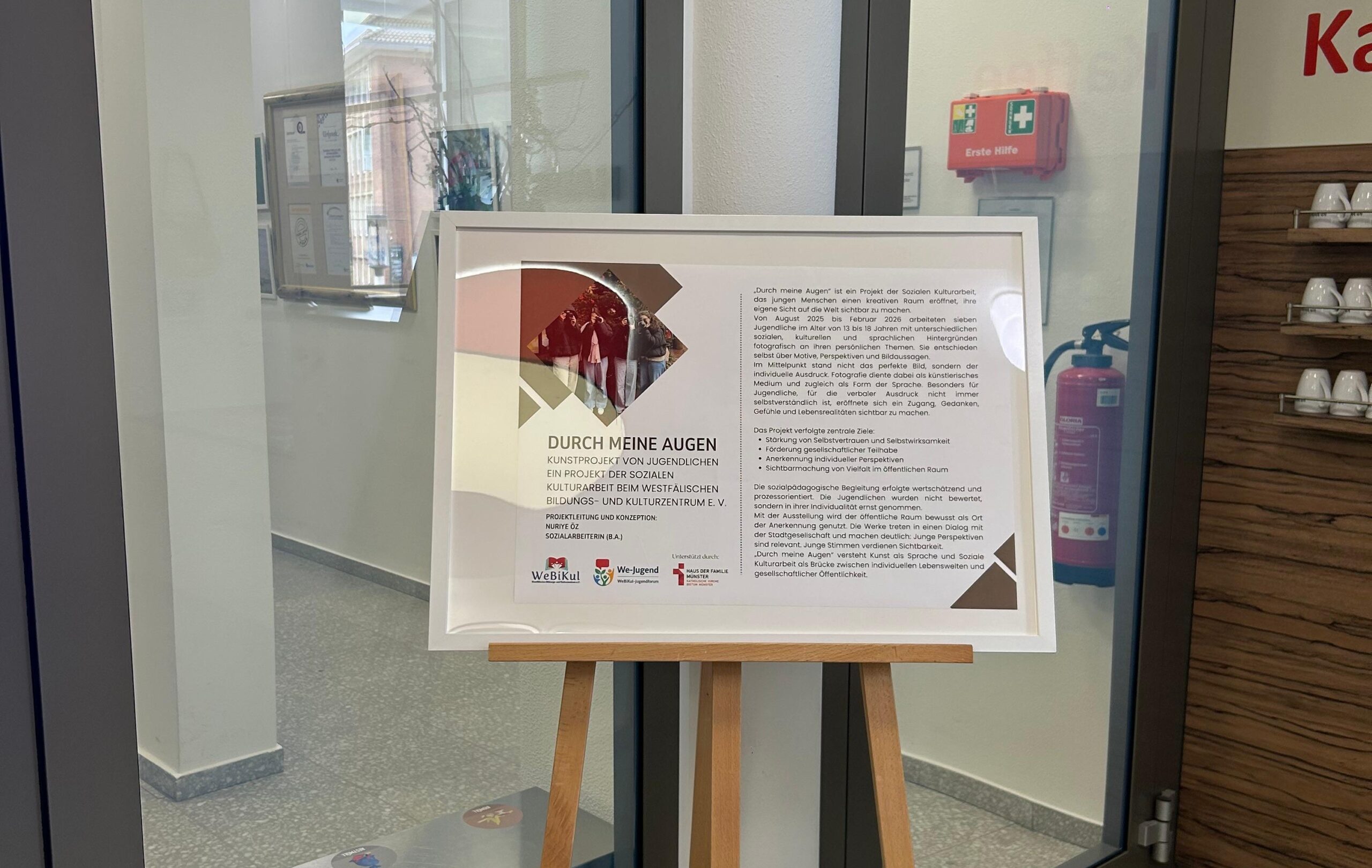 Ausstellungseröffnung „Durch meine Augen“ – Haus der Familie Münster