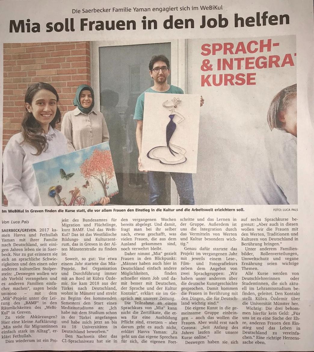 MIA – Migrantinnen einfach stark im Alltag